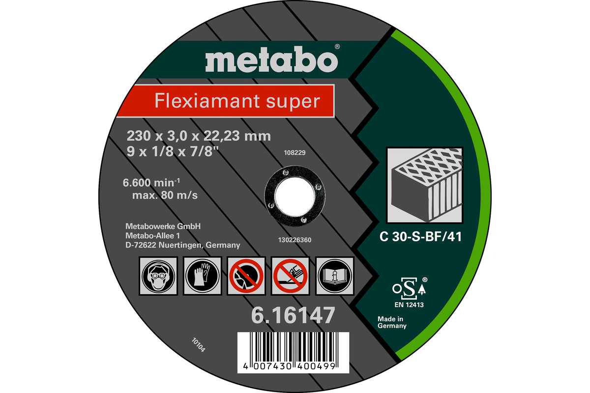 Flexiamant super 125x2,5x22,23 Stein, TF 41 (616733000) 