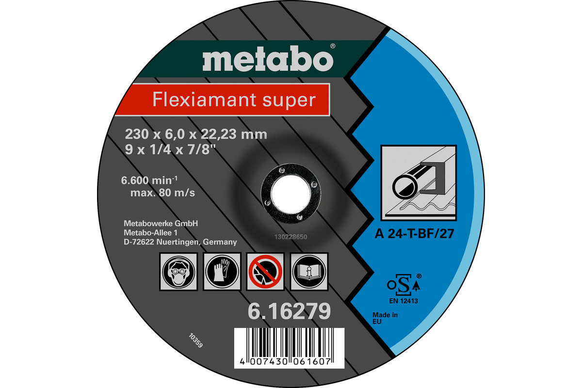 Flexiamant super 230x6,0x22,23 Stahl, SF 27 (616279000) 