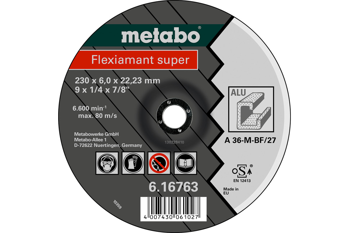 Flexiamant super 230x6,0x22,23 Alu, SF 27 (616763000) 