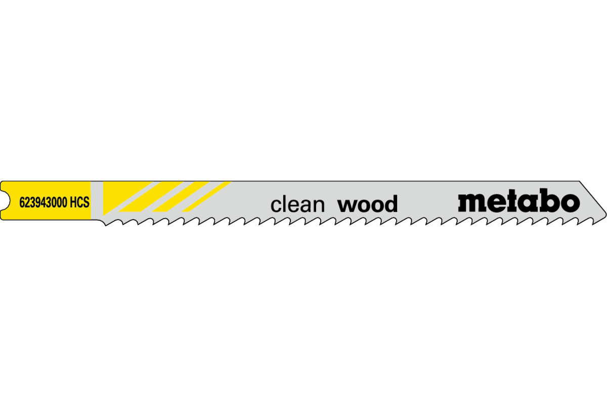 5 U-Stichsägeblätter "clean wood" 82/2,5mm (623943000) 