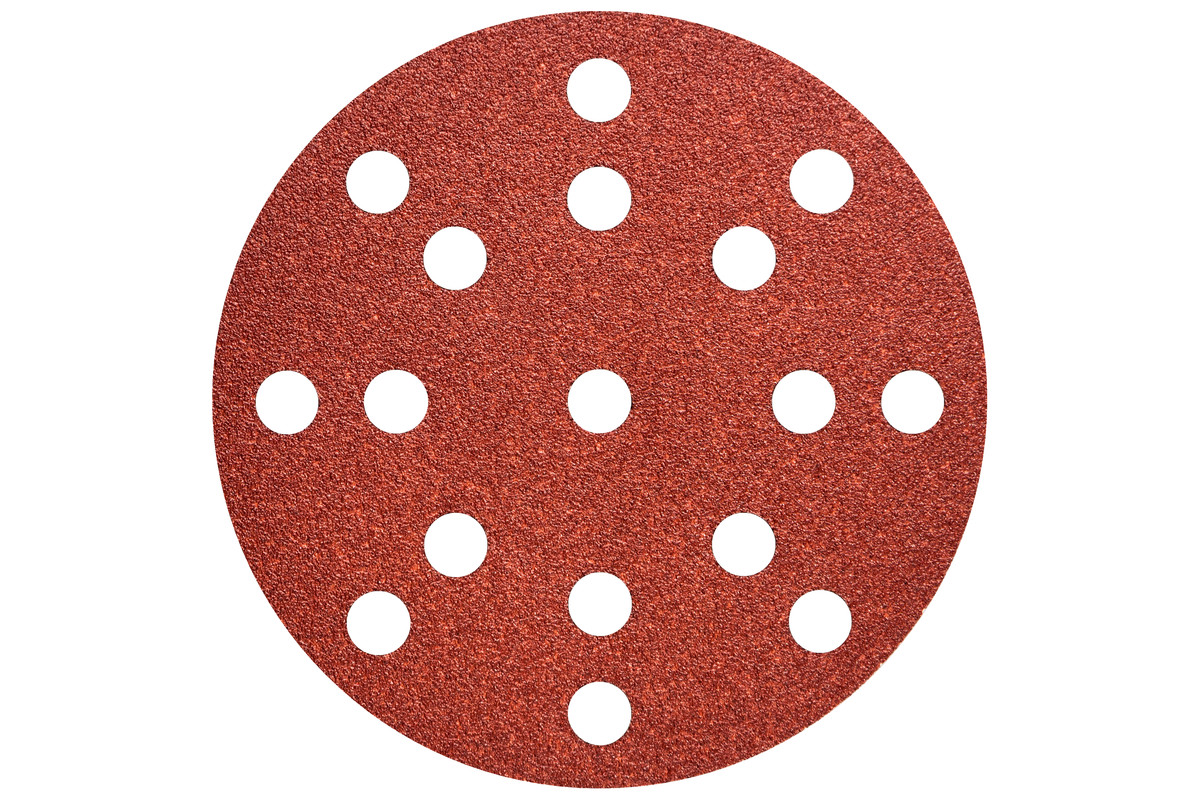 50 Haftschleifblätter 125 mm, P120, H+M, "multi-hole" (626852000) 
