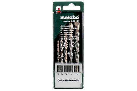 Beton-Bohrerkassette pro, 5-teilig (627181000) 