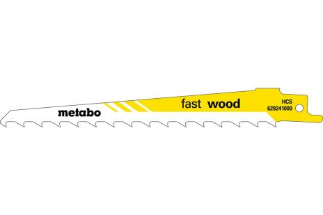 5 Säbelsägeblätter "fast wood" 150 x 1,25 mm (628241000)