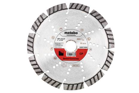 Diamanttrennscheibe 180x22,23mm, "CP", Beton "professional"  (628573000) 