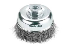 Topfbürste 100x0,3 mm/ M 14, Stahl, gewellt (623719000) 