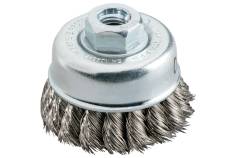 Topfbürste 65x0,35 mm/ M 14, Stahl, gezopft (623796000) 