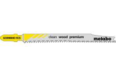 5 Stichsägeblätter "clean wood premium" 93/ 2,2 mm (623998000) 