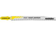 5 Stichsägeblätter "clean wood premium" 93/ 2,2 mm (623999000) 