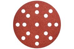 50 Haftschleifblätter 125 mm, P100, H+M, "multi-hole" (626851000) 
