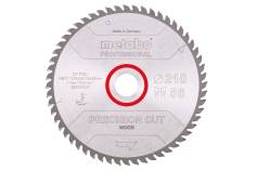 Sägeblatt "precision cut wood - professional", 210x30, Z56 WZ 10°  (628040000) 