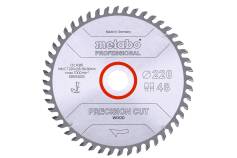Sägeblatt "precision cut wood - professional", 220x30, Z48 DZ/HZ 10° (628043000) 
