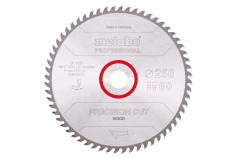 Sägeblatt "precision cut wood - professional", 250x30, Z60 WZ 15° (628049000) 