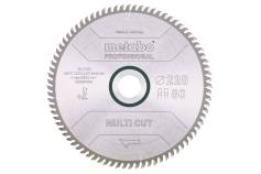Sägeblatt "multi cut - professional", 220x30, Z80 FZ/TZ, 10° (628084000) 