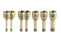 Fliesen-Diamantbohrkronen-Set "Dry", 7-teilig, M 14 (628321000) 