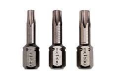 3 Bits für Torx-Schrauben T15/ 20/ 25 Torsion (628539000) 