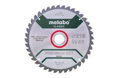 Sägeblatt "precision cut wood - classic", 216x30 Z40 WZ 5°neg /B (628652000) 