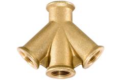 Druckluftverteiler 3/8", 3-leitig (628760000) 