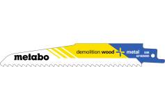 5 Säbelsägeblätter "demolition wood + metal" 150 x 1,6 mm (631925000) 